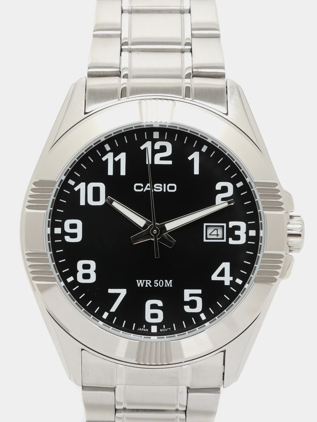 Серый металлик часы наручные CASIO Collection MTP-1308