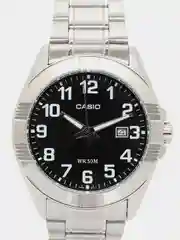 Серый металлик часы наручные CASIO Collection MTP-1308