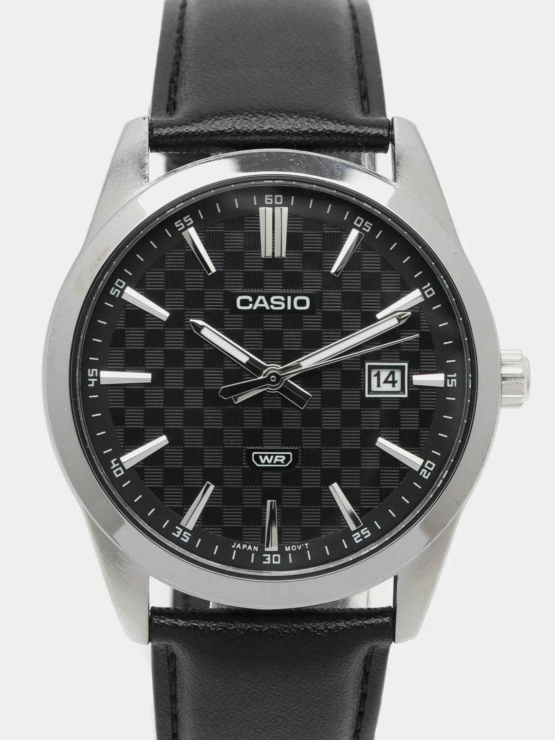 Серый меланж часы наручные CASIO Collection MTP-VD03