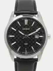 Серый меланж часы наручные CASIO Collection MTP-VD03