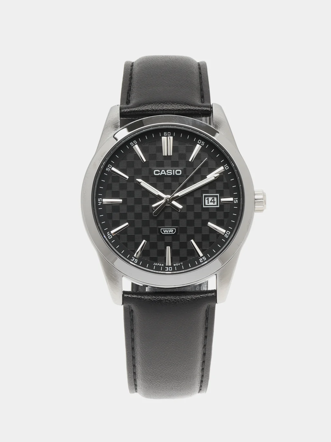 Серый меланж часы наручные CASIO Collection MTP-VD03