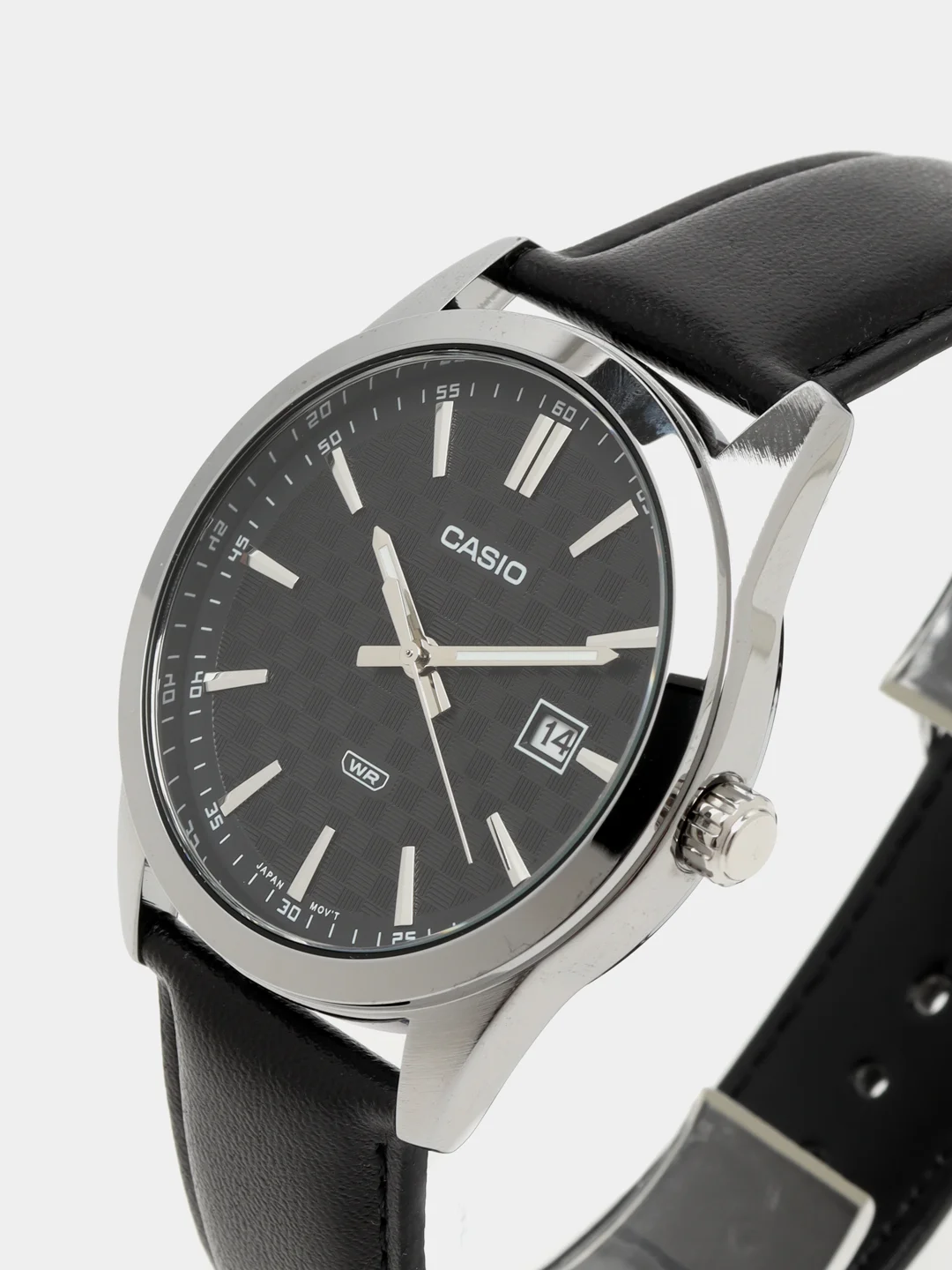 Серый меланж часы наручные CASIO Collection MTP-VD03