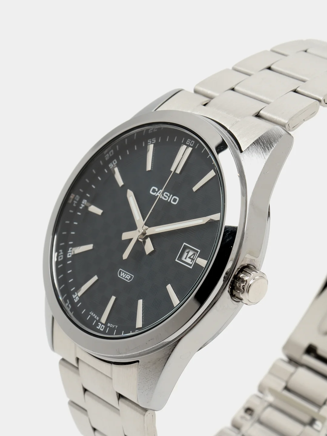 Тёмно-серый часы наручные CASIO Collection MTP-VD03