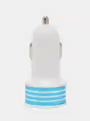 Голубой азу/2,1а-1а/2 USB/Автомобильное зарядное устройство
