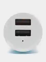 Голубой азу/2,1а-1а/2 USB/Автомобильное зарядное устройство