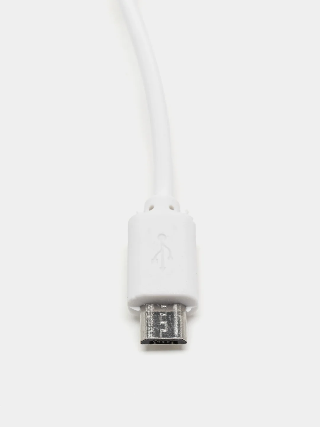 Белый азу / Micro USB / Lightning / 2,1А / 1m / автомобильное зарядное устройство