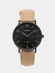 Бежевый часы наручные CASIO Collection MTP-VT01