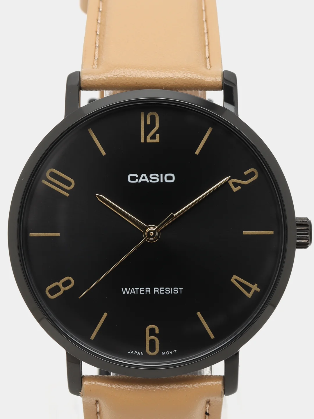 Бежевый часы наручные CASIO Collection MTP-VT01