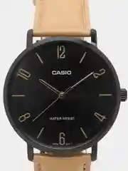 Бежевый часы наручные CASIO Collection MTP-VT01