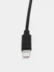 Черный азу / Micro USB / Lightning / 2,1А / 1m / автомобильное зарядное устройство