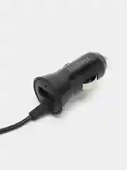 Черный азу / Micro USB / Lightning / 2,1А / 1m / автомобильное зарядное устройство
