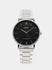 Серебряный часы наручные CASIO Collection MTP-VT01