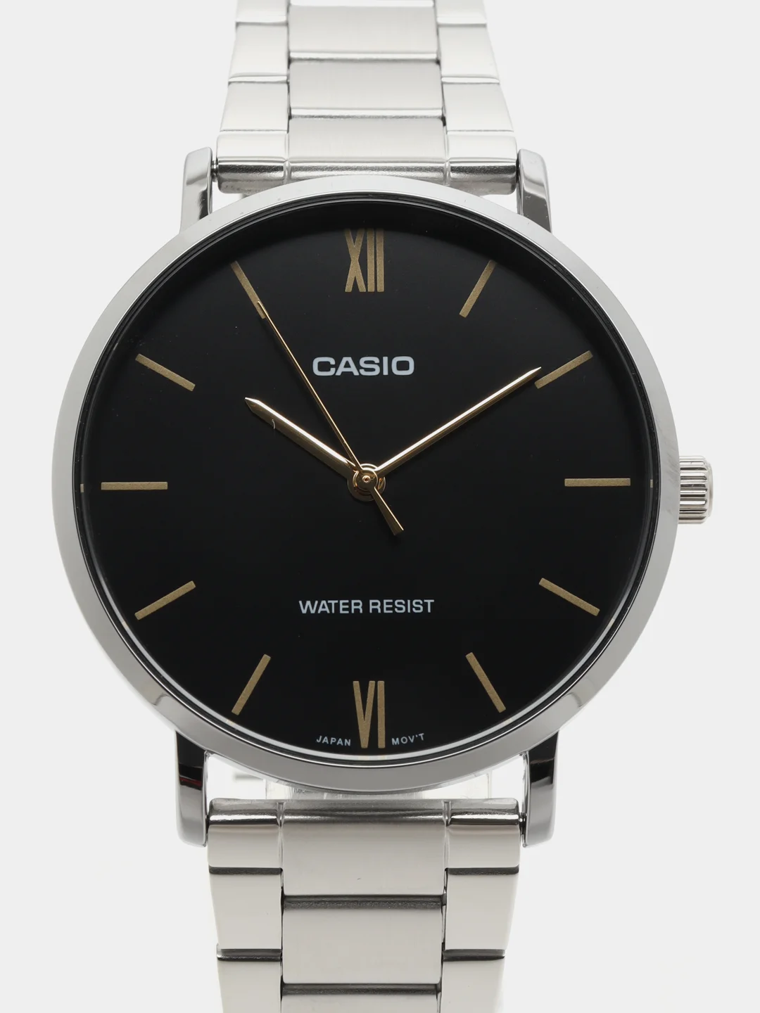 Серебряный часы наручные CASIO Collection MTP-VT01