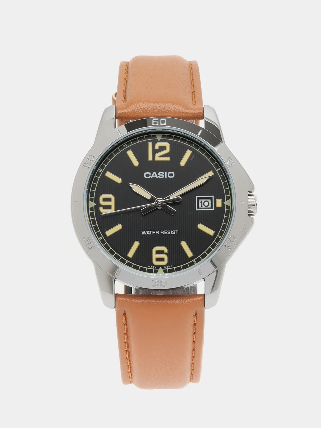 Светло-оранжевый часы наручные Casio Collection MTP-V004L