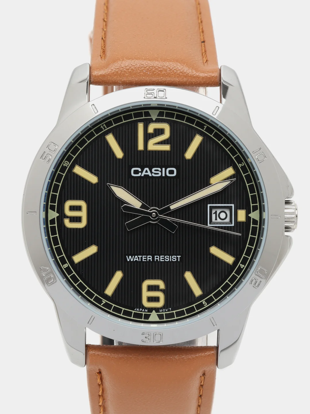 Светло-оранжевый часы наручные Casio Collection MTP-V004L