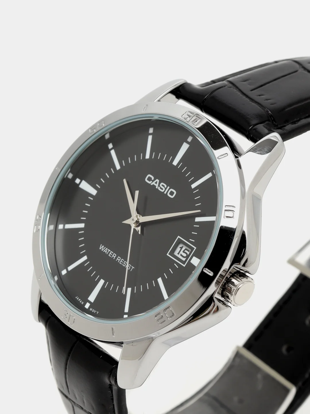 Черный часы наручные Casio Collection MTP-V004L