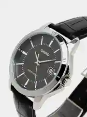 Черный часы наручные Casio Collection MTP-V004L