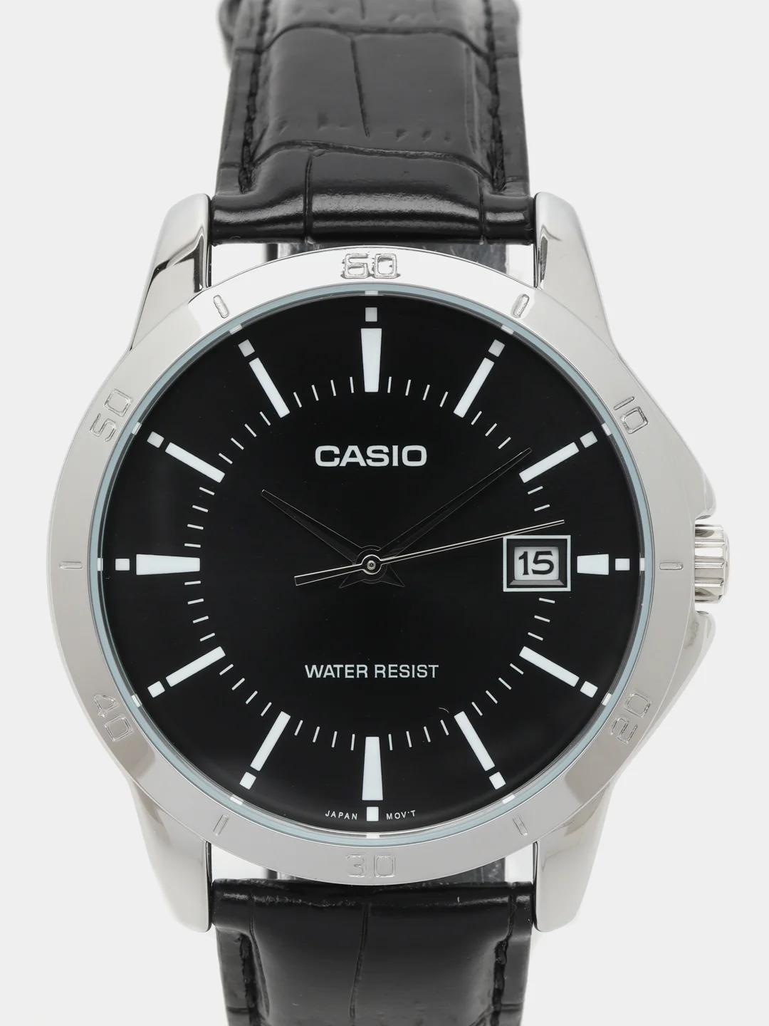Черный часы наручные Casio Collection MTP-V004L