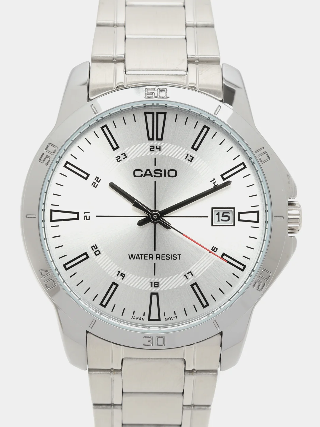 Серебряный часы наручные CASIO Collection MTP-V004D