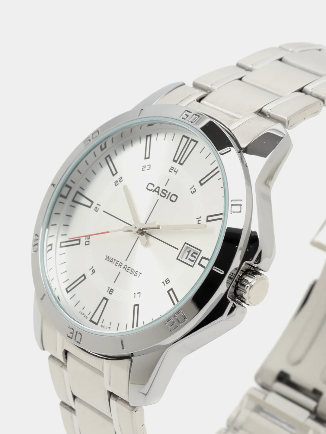 Серебряный часы наручные CASIO Collection MTP-V004D