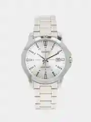 Серебряный часы наручные CASIO Collection MTP-V004D