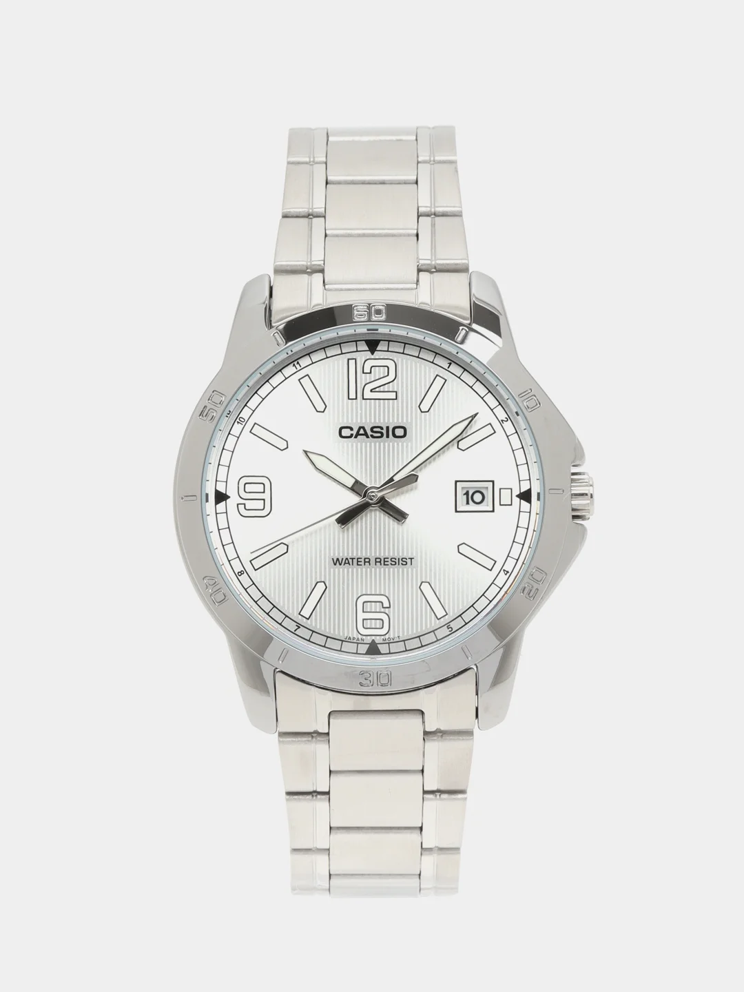 Серый металлик часы наручные CASIO Collection MTP-V004D