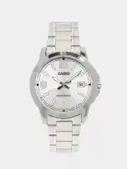 Серый металлик часы наручные CASIO Collection MTP-V004D