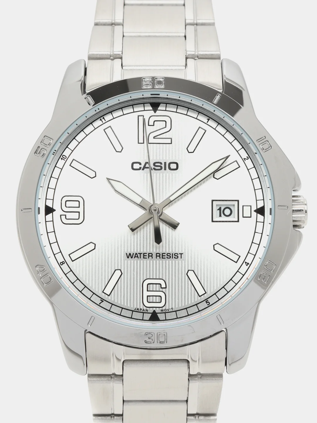 Серебряный часы наручные CASIO Collection MTP-V004D