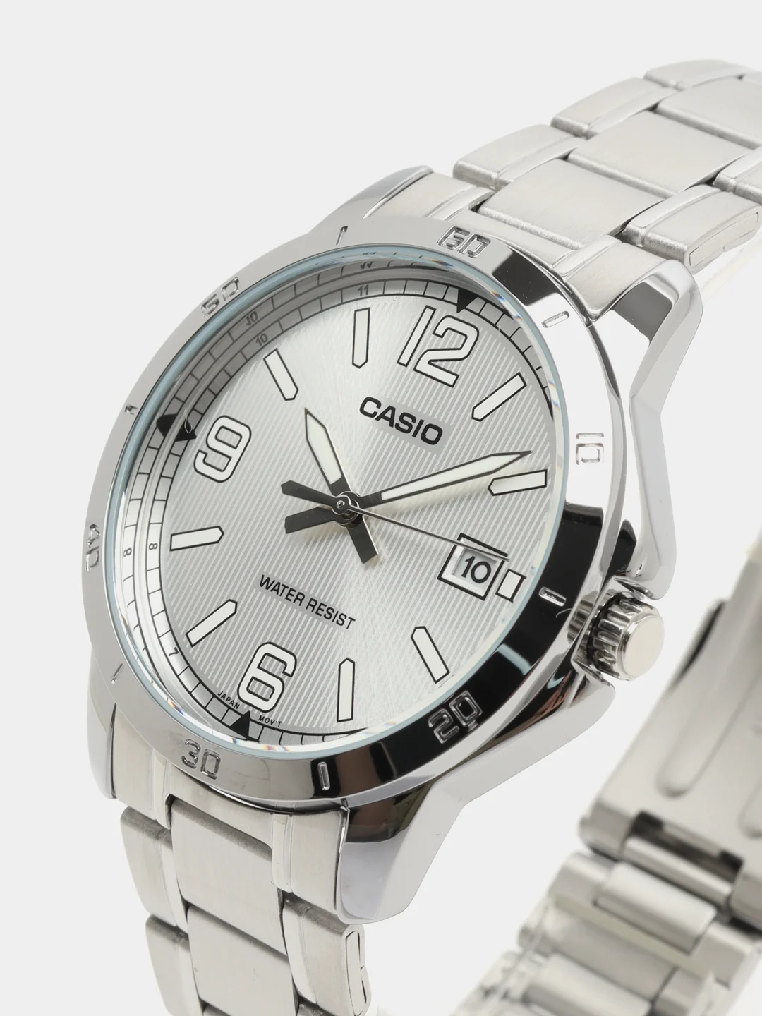 Серебряный часы наручные CASIO Collection MTP-V004D