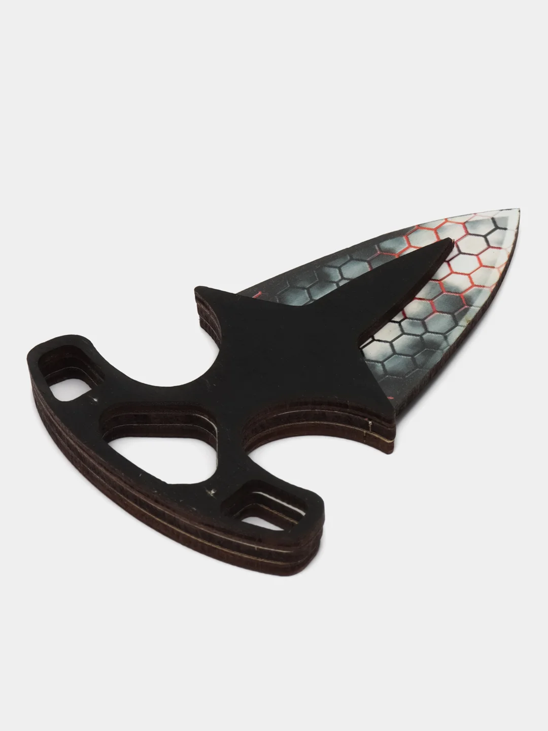 Серый нож тычковый деревянный cs go, "кс го", 2 шт