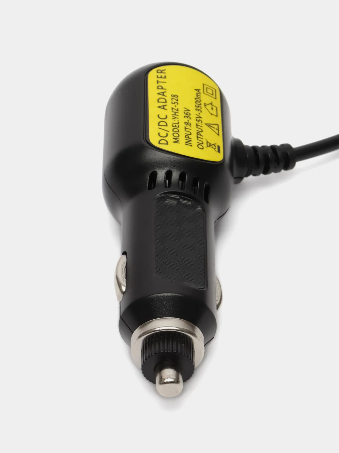 Автомобильное зарядное устройство mini USB для видеорегистратора, с 2 USB портами 3 метра