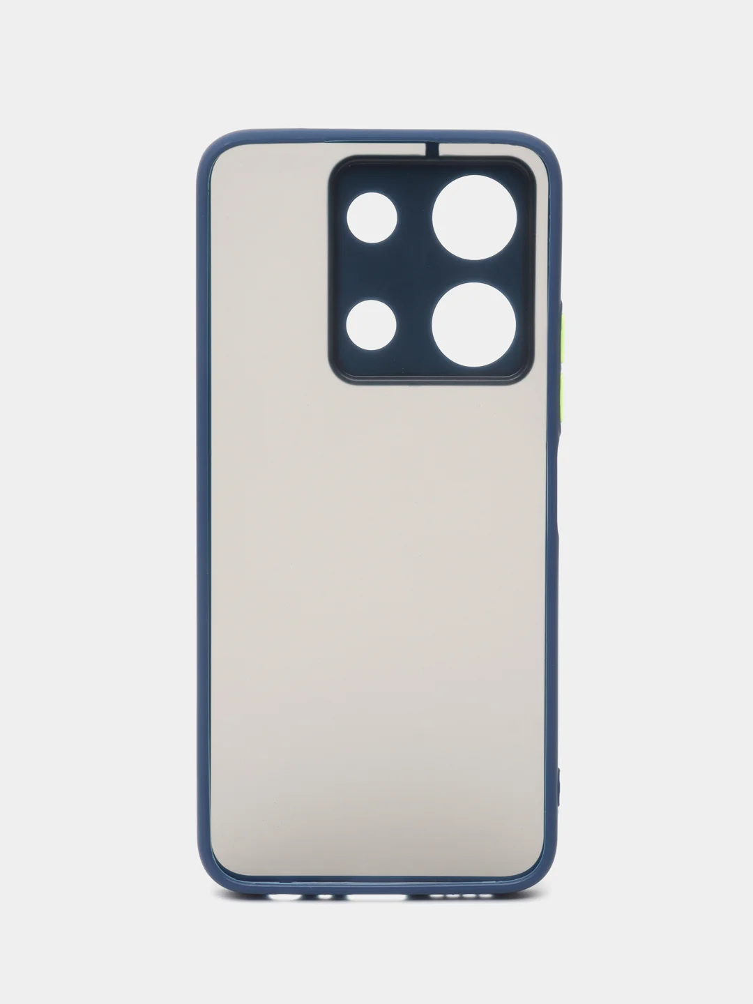 Морской чехол Infinix Note 30i (Инфиникс Нот 30Ай), пластиковый, матовый, с цветными кнопками