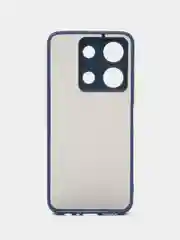 Морской чехол Infinix Note 30i (Инфиникс Нот 30Ай), пластиковый, матовый, с цветными кнопками
