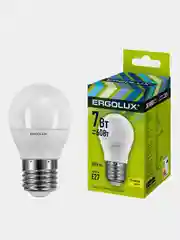 Светодиодные лампы 10 шт Ergolux LED-G45-7W-E27-3K