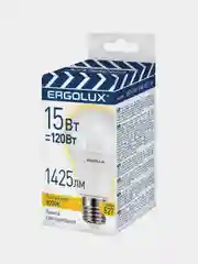 Светодиодные лампы 10 шт Ergolux LED-A60-15W-E27-3K