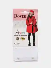 Белый колготки Алиса Dover сердечки, 40% хлопок, 30% модал, 20% полиамид, 10% эластан