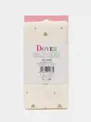 Молочный колготки Алиса Dover сердечки, 40% хлопок, 30% модал, 20% полиамид, 10% эластан
