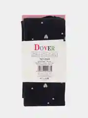 Серый меланж колготки Алиса Dover сердечки, 40% хлопок, 30% модал, 20% полиамид, 10% эластан