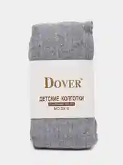 Серый детские колготки "Довер", р-р 128-140, 140-152, хлопок 85%, эластан 15%