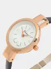 Черный часы наручные, женские, кварцевые