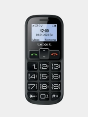 Мобильный телефон teXet TM-B322, для пожилых