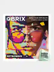 Конструктор-мозаика из фотографии QBRIX RETROWAVE