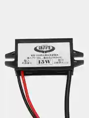 Адаптер питания автомобильный вход 12VDC выход 5VDC 3A micro-USB угловой