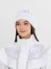 Белый костюм карнавальный "Снегурочка"