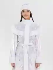 Белый костюм карнавальный "Снегурочка"