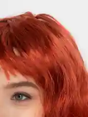 Бордовый парик цветной, длинный, карнавальный, новогодний