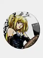 Горчичный значки аниме Тетрадь Смерти Death Note