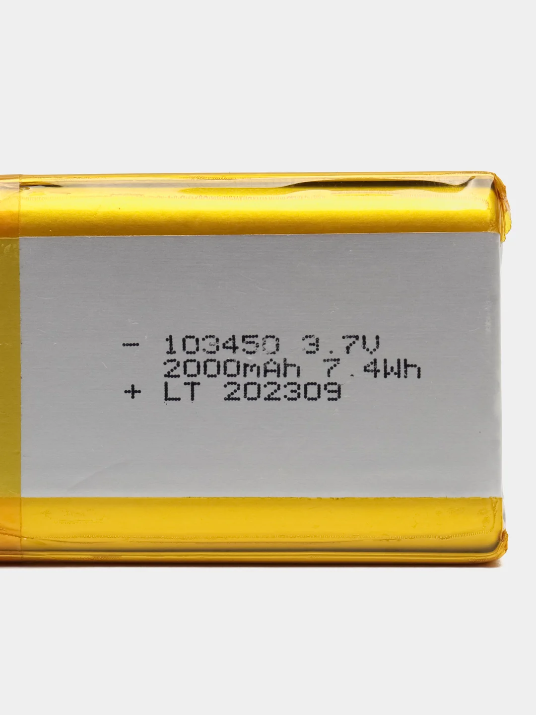 Аккумулятор литий-полимерный 10*34*50мм 103450 3.7В 2000mah