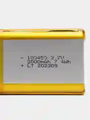 Аккумулятор литий-полимерный 10*34*50мм 103450 3.7В 2000mah