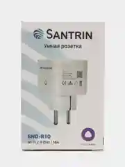 Умная розетка, с Wi-Fi, Tuya Smart, 16А, мониторинг потребления, таймер